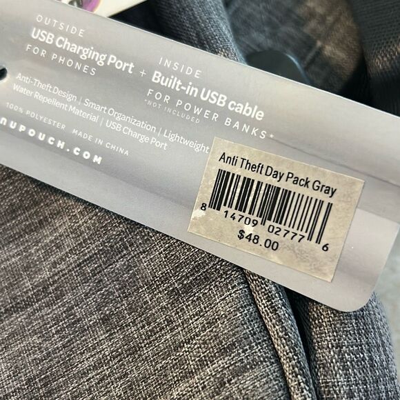 NWT Gray Sling Bag - Picture 5 of 7